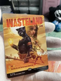 Wasteland-MTG Secret Lair Encyclopedia Of Magic- Non Foil- NM 🍷 - Image 1