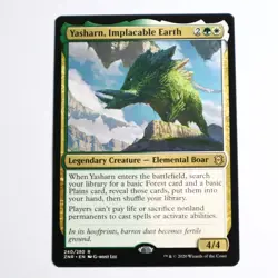 MTG Rare - Yasharn, Implacable Earth 240 - Zendikar Rising - Elemental - Image 1
