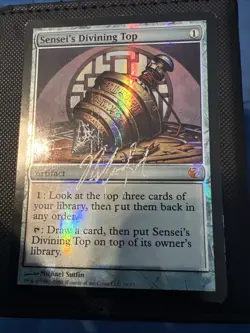 Sensei’s Diving Top From The Vault Foil Played SIGNED BY RICHARD GARFIELD - Image 3