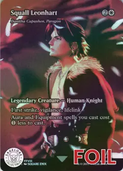 MTG Squall Leonhart (22) | NM Foil | Final Fantasy: Through the Ages {FCA} - Image 1
