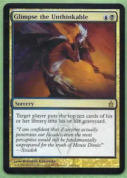 Glimpse the Unthinkable NM Double Masters 218 MTG Magic The Gathering - Image 1