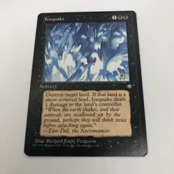 Magic The Gathering Icequake Sorcery Ice Age Uncommon - Image 2