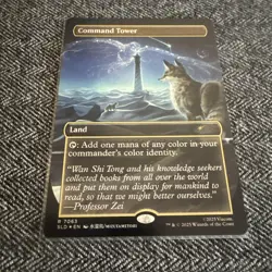 FOIL - Command Tower AVATAR Airbender Borderless Rainbow MTG Secret Lair (7063) - Image 2
