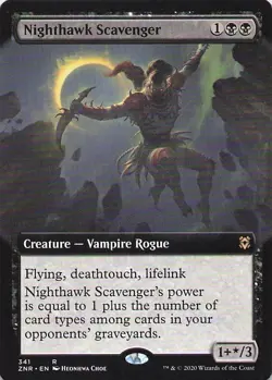 Nighthawk Scavenger (Extended Art) Zendikar Rising Regular - Image 1