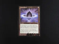 Lotus Petal Signed DMG [Tempest] Inked Edges Mtg Magic Free Tracking! - Image 1