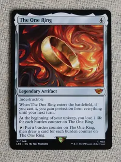 LTR0246 The One Ring *Near Mint* - Lord of the Rings - Magic the Gathering MTG - Image 1