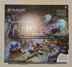 MTG: Final Fantasy Scene Box - Garland At The Chaos Shrine - New & Sealed - Image 2