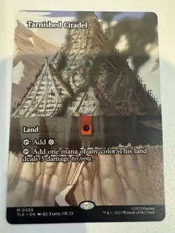Tarnished Citadel Borderless #59 Mythic - MTG TLE Avatar Eternal Legal - Image 1