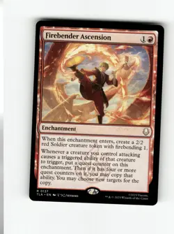 MTG - Firebender Ascension 137 Avatar: The Last Airbender R - Image 1