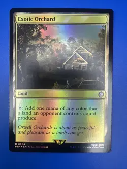 MTG Fallout - Exotic Orchard - Foil Rare - Image 1