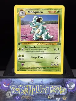 Pokemon Card Nidoqueen 23/64 Jungle Set Non Holo Rare WOTC 1st Edition NM - Image 1
