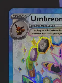 Umbreon ex 176 Promo Pokemon TCG Prismatic Evolutions NM - Image 2