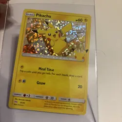 Pokemon TCG McDonalds 25th Anniversary Holo Pikachu 25/25 Rare - Image 1