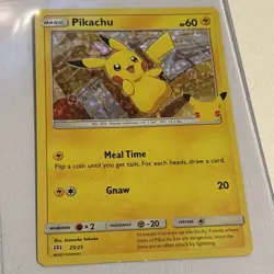 Pokemon TCG McDonalds 25th Anniversary Holo Pikachu 25/25 Rare - Image 4