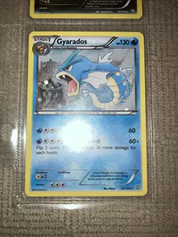 Pokemon Black And White Plasma Lot Of 5 Holo Blastoise Garchomp Gyarados NM - Image 4