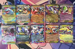 Mega Evolutions EX Pokemon Card Lot 10 Cards - Image 1