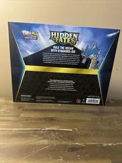 Pokemon TCG- Hidden Fates Gyarados GX Collection Box- New Factory Sealed - Image 2