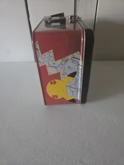 Pokemon 25th Anniversary Chest Lunchbox Empty Tin - Image 2