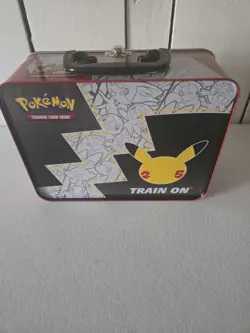 Pokemon 25th Anniversary Chest Lunchbox Empty Tin - Image 4