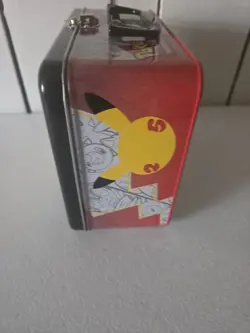 Pokemon 25th Anniversary Chest Lunchbox Empty Tin - Image 5