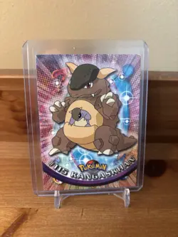 2000 Topps Pokemon #115 Kangaskhan TV Animation Series 2 Blue Logo non-holo - Image 1