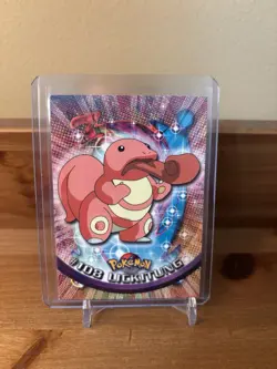 Topps Pokemon 2000 - #108 Lickitung - Blue Logo - Holo Foil - Image 1