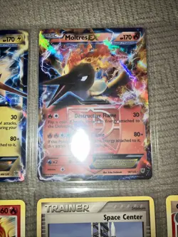 Pokemon Black And White Plasma Lot Of 8 Holo Full Art Zapdos Ex Moltres Ex NM - Image 4