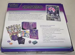 EMPTY Pokemon TCG Scarlet & Violet Elite Trainer Storage Box ETB - Image 3