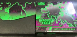 EMPTY Pokemon TCG Shrouded Fable Elite Trainer Storage Box ETB - Image 1