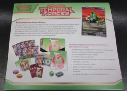 EMPTY Pokemon TCG Temporal Forces Elite Trainer Storage Box ETB RED - Image 3