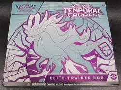 EMPTY Pokemon TCG Temporal Forces Elite Trainer Storage Box ETB Purple - Image 2