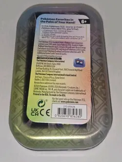 Pokemon TCG Scarlet & Violet Mini Tin Collectible Box - EMPTY - Image 2