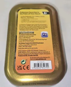 Pokemon TCG Paldea Mini Tin Collectible Box - EMPTY - Image 2