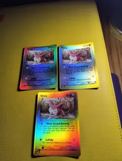 3X Pokemon TCG Skitty EX Ruby & Sapphire 44/109 Reverse Holo - Image 1