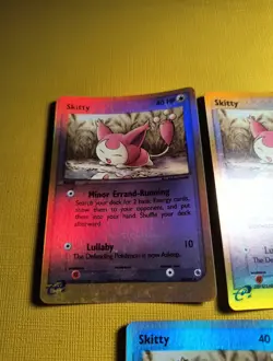 3X Pokemon TCG Skitty EX Ruby & Sapphire 44/109 Reverse Holo - Image 2