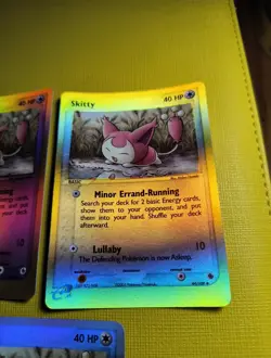3X Pokemon TCG Skitty EX Ruby & Sapphire 44/109 Reverse Holo - Image 3