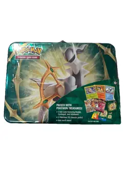 Pokemon TCG: Arceus Collector’s Chest Lunchbox Tin - Spring 2022 - Sealed - Image 1