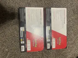 Pokemon TCG Surging Sparks ETB & Booster Bundle Costco 2-Pack NEW Factory Sealed - Image 1