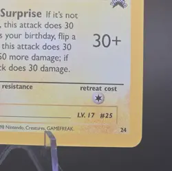 Birthday Pikachu Holo 24 Celebrations Classic Collection Pokemon 2021 NM - Image 2