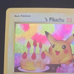 Birthday Pikachu Holo 24 Celebrations Classic Collection Pokemon 2021 NM - Image 4