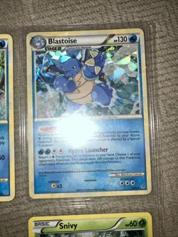 Pokemon TCG - NM HGSS Unleashed Lot Of 7- Holo Cracked Ice Blastoise - Image 2