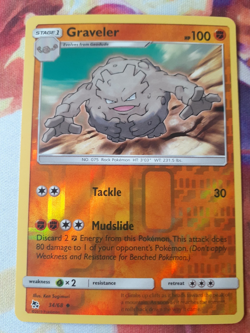 Graveler 34/68 Reverse Holo | 2019 Hidden Fates | Pokemon NM - Image 1