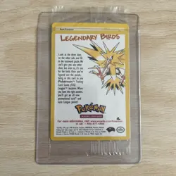 💎 MINT FACTORY SEALED ⚡ Black Star Promo Zapdos 23 ⚡ Vintage WoTC Pokemon - Image 3