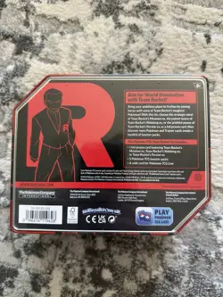 Pokemon TCG Team Rocket Mewtwo Scarlet & Violet Destined Rivals Tin New Sealed - Image 2