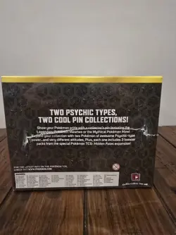 Pokemon TCG: Hidden Fates Pin Collection Mew & Mewtwo Case 8 Boxes 820650814778 - Image 5