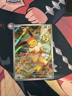 Pokemon Eevee TCG 173 Holo Promo Prismatic Evolutions NM - Image 1