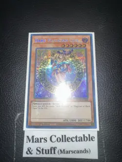 DARK MAGICIAN GIRL 1ST EDITION PRISMATIC SECRET RARE MP22-EN268 YUGIOH! Nm - Image 1