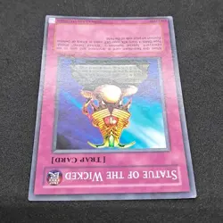Statue of the Wicked PGD-046 Unlimited Super Rare LP Light Play Yu-Gi-Oh! Card - Image 4