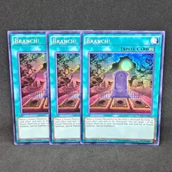 3x Branch! FUEN-EN052 1st Edition Super Rare NM Near Mint Yu-Gi-Oh! Card - Image 3