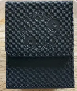 MANA Black Card Deck Box Case ZLCA Magnetic Holds 100+ Lined New TCG - Image 4